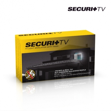 Televizoriaus skleidžiamos šviesos simuliatorius "Securi+TV"