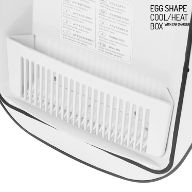 Kiaušinio formos šaldytuvas/šildytuvas (10 l)