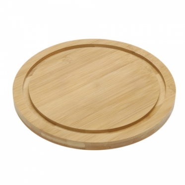 Bambukinė sūrio pjaustymo lentelė ir peilių rinkinys (4 vnt.)