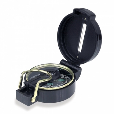 Lensatic kompasas su dangteliu ir vaizdo ieškikliu