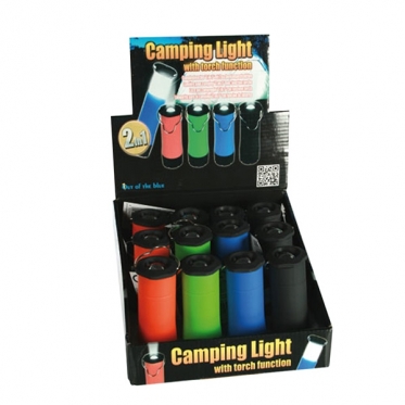 LED stovyklavimo žibintas (galimi spalvų pasirinkimai)