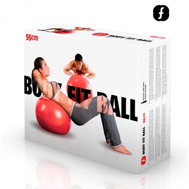 Kamuolys Pilates Body Fitball, 55 cm