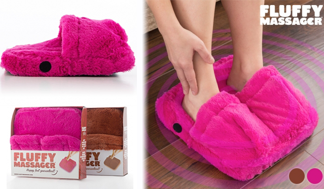 Pėdų masažuoklis "Fluffy Massager" (galimi spalvų pasirinkimai)