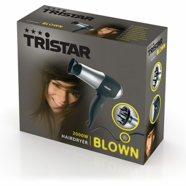 Plaukų džiovintuvas "Tristar HD2322" su sklaidytuvu 2000W