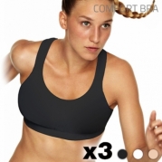Liemenėlės "Comfort Bra Autumn" (3 vnt. rinkinys) (galimi dydžių pasirinkimai)