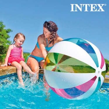 Pripučiamas paplūdimio kamuolys Milžinas "Intex"