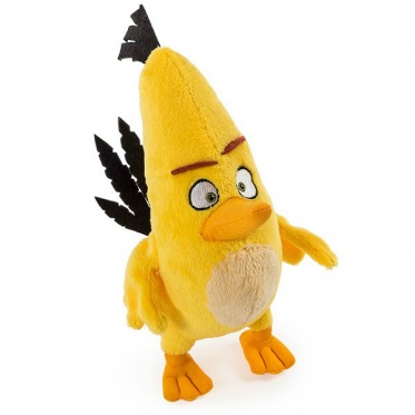 Pliušinis žaislas "Angry birds" 20cm (geltonas)
