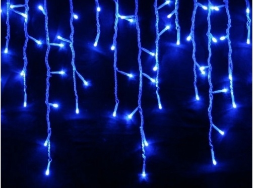 3,8m 100 LED lempučių šventinė girlianda "Varvekliai". (Galimi spalvų pasirinkimai)
