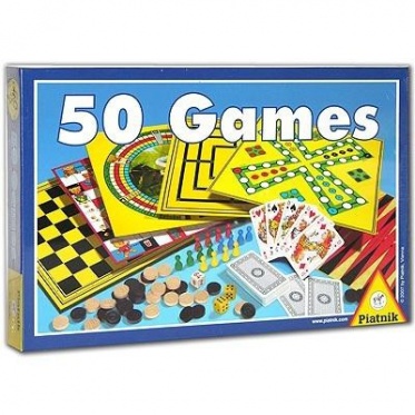 Net 50 skirtingų žaidimų viename rinkinyje "50 Games"