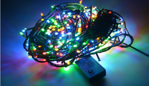33m 500 LED lempučių šventinė girlianda. (Galimi spalvų pasirinkimai)
