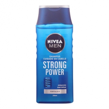 Stiprinantis plaukus šampūnas Nivea MEN STRONG POWER (250 ml)