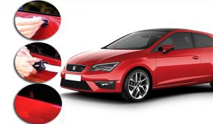 Automobilio kėbulo įlenkimų šalinimo įrankiai