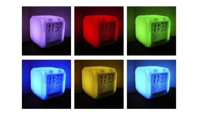 LED žadintuvas – chameleonas
