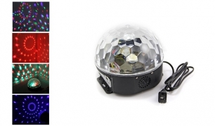 LED kristalų magijos kamuolys