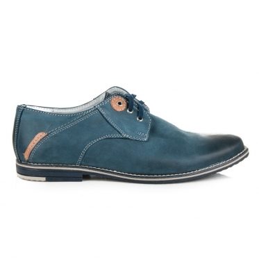Mėlyni vyriški batai
