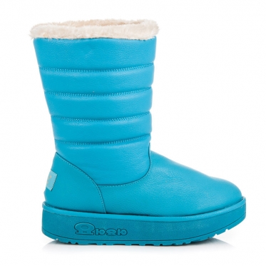 Mėlynos spalvos moteriški žieminiai batai