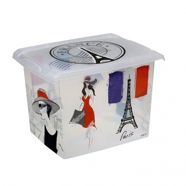 Plastikinė dėžė "Fashion Box", 20,5l