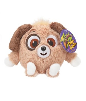 Pliušinis žaislas su garsais "Rudas šuniukas"