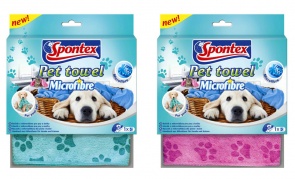 Augintinio rankšluostis iš mikropluošto "Spontex"