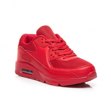 Raudoni moteriški sportiniai batai