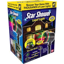 Lazerinis šviesos efektų projektorius "Star Shower"