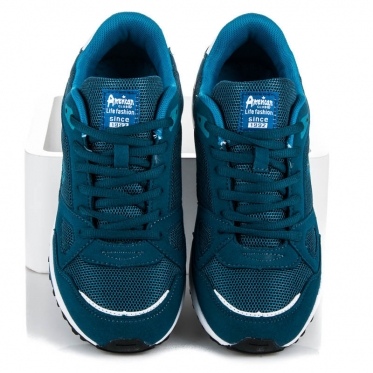 Mėlyni moteriški sportiniai batai