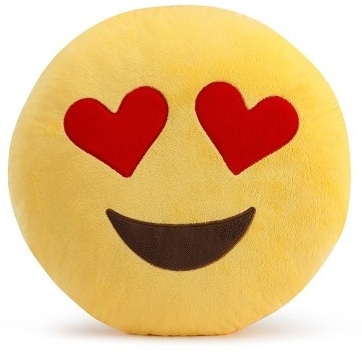 Dekoratyvinė pagalvėlė "Emoji Lover"