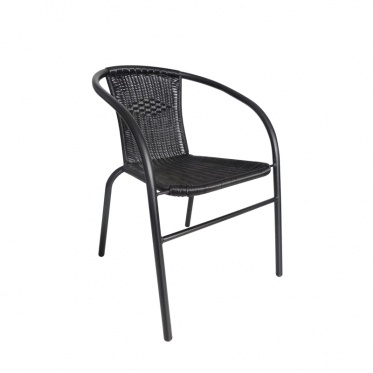 Stilinga, tvirto metalo bei patogi sodo kėdė