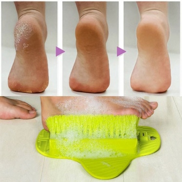 Vonioje neslystantis šepetėlis pėdoms "Foot Brush"