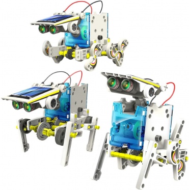 Robotas - konstruktorius "14 IN 1 EDUCATIONAL SOLAR ROBOT"