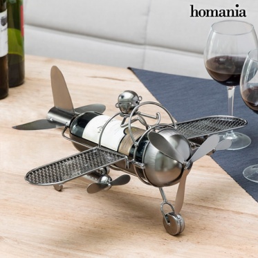 Metalinis vyno butelio laikiklis "Aviator by Homania"