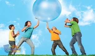 "Wubble Bubble" kamuolys - tikra atrakcija vaikams!