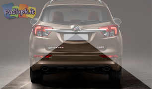 Automobilinis valstybinių numerių rėmelis su galinio vaizdo kamera
