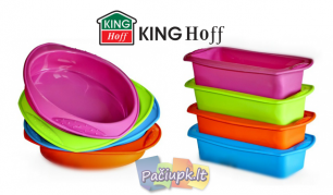 "King Hoff" silikoninė kepimo forma (galimi modelių ir spalvų pasirinkimai)