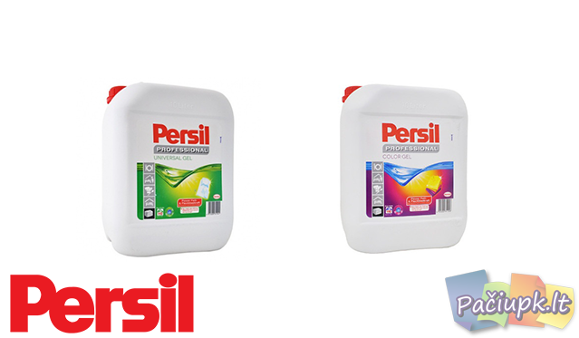 "Persil Professional" skalbimo gelis 8,03L  - net iki 110 skalbimų! (galimi rūšių pasirinkimai)