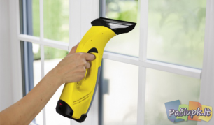 Itin kokybiškas langų valytuvas "KARCHER WV 50 PLUS"
