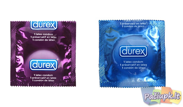 Durex Elite ir Durex Extra Safe 30 vnt. prezervatyvų rinkinys