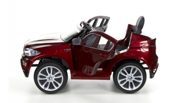 Vaikiškas elektromobilis BMW X6 Raudonas