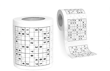 Tualetinis popierius "Sudoku"