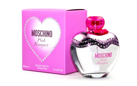 Tualetinis vanduo moterims Moschino "Pink Bouquet" 50ml