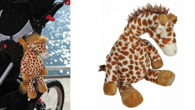 Grojantis pliušinis žaislas "Žirafa" 