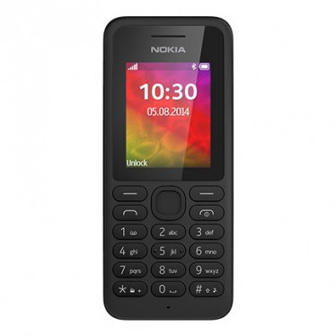 Telefonas "Nokia 130 SS" (juodas)
