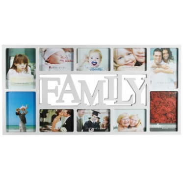 Nuotraukų rėmelis Family (10 nuotraukų) (galimi spalvų pasirinkimai)