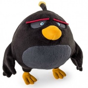 Pliušinis žaislas "Angry birds" 20cm (juodas) Pliušinis žaislas "Angry birds" 20cm (juodas)