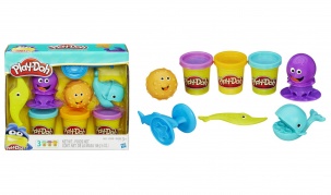 "Play-Doh" plastilino rinkinys "Jūros gyventojai" "Play-Doh" plastilino rinkinys "Jūros gyventojai"