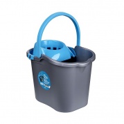 Kibiras su šluostės nuspaudimo funkcija "Smart", 16 l Kibiras su šluostės nuspaudimo funkcija "Smart", 16 l