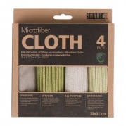 Mikropluošto šluosčių rinkinys "Smart Microfiber Cloth", 4 vnt. Mikropluošto šluosčių rinkinys "Smart Microfiber Cloth", 4 vnt.