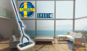 "Smart SvampMopp" šepetys - lengvesniam ir greitesniam namų valymui! "Smart SvampMopp" šepetys - lengvesniam ir greitesniam namų valymui!