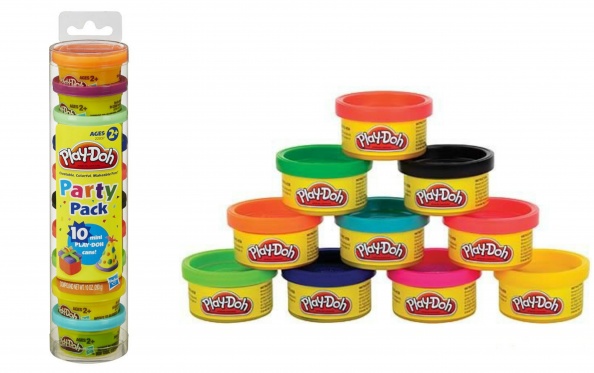"Play-Doh" plastilinas (Party pack) 10 vnt.
