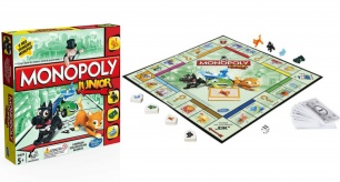Stalo žaidimas mažiesiems "Monopoly junior" Stalo žaidimas mažiesiems "Monopoly junior"